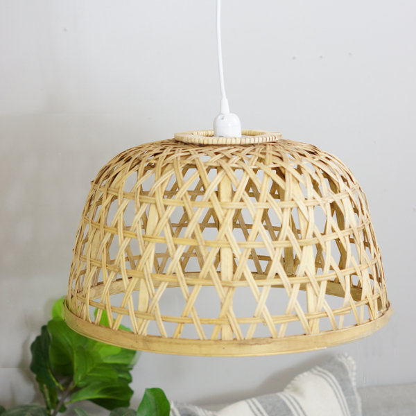 American Mercantile WICKER BASKET LIGHT Wayfair
